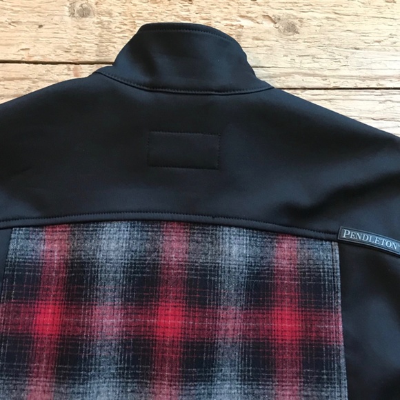 Pendleton Performance Coat - Plaid Ombre Wool - L - Picture 7 of 11